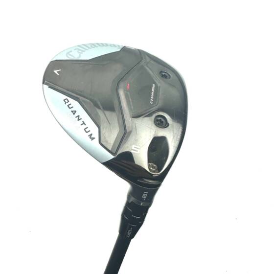 Callaway Quantum Max D 5 Wood / 18 Degree / Vanquish R2 Senior Flex
