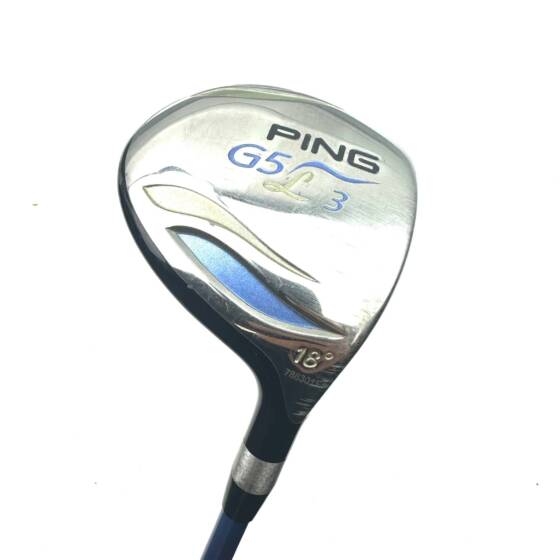 Ping G5 L 3 Wood / 18 Degree / ULT 50 Ladies Flex