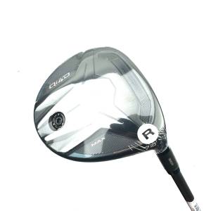 New Taylormade Qi4D Max 7 Wood / 21 Degree / Reax 55 Regular Flex