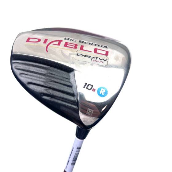 Callaway Big Bertha Diablo Draw Driver / 10 Degree / Aldila DVS 65 Regular Flex