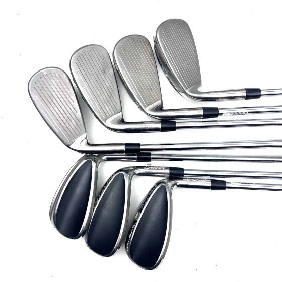 Cleveland Halo XL Full Face Irons / 5-GW / KBS Tour Lite Regular Flex