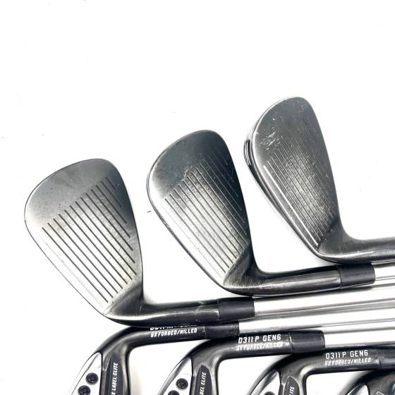 PXG 0311 XP Gen 6 Irons / 4-PW / KBS Tour C-Taper 125 Stiff Flex