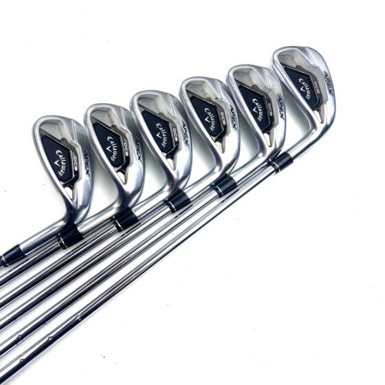 Callaway Apex DCB 21 Irons / 6-AW / Elevate ETS 95 Stiff Flex