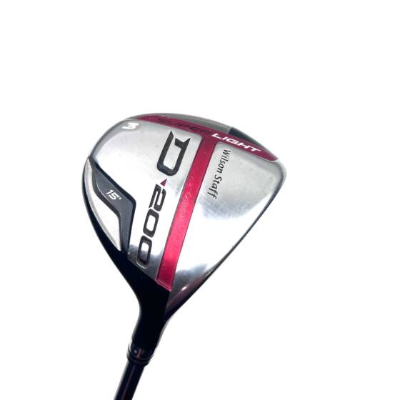 Wilson Staff D200 3 Wood / 15 Degree / UST Mamiya Elements Chrome 50g Regular Flex