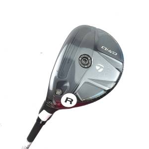 New Left Handed Taylormade QI4D 4 Hybrid / 22 Degree / REAX 65 Regular Flex