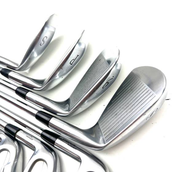 Left Handed Mizuno T-Zoid MX-20 Irons / 4-SW / True Temper Dynmaic Gold Regular Flex