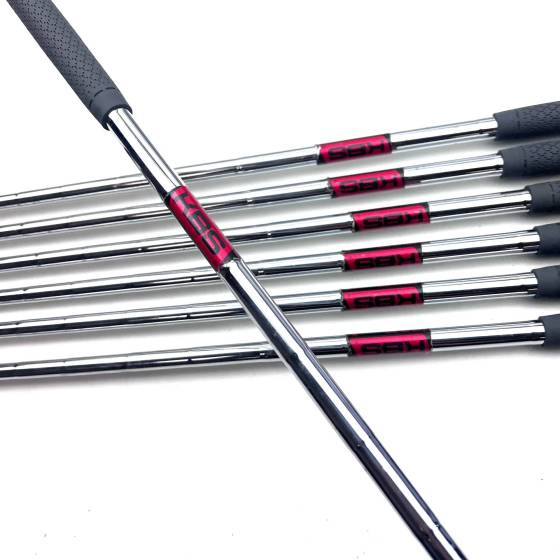 Cobra King Forged Tec Black 2018 Irons / 4-PW / KBS Tour 90 Stiff Flex