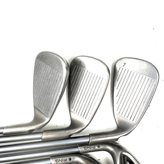 Left Handed Ping G30 Irons / 7-SW + UW / TFC 419 Senior Flex
