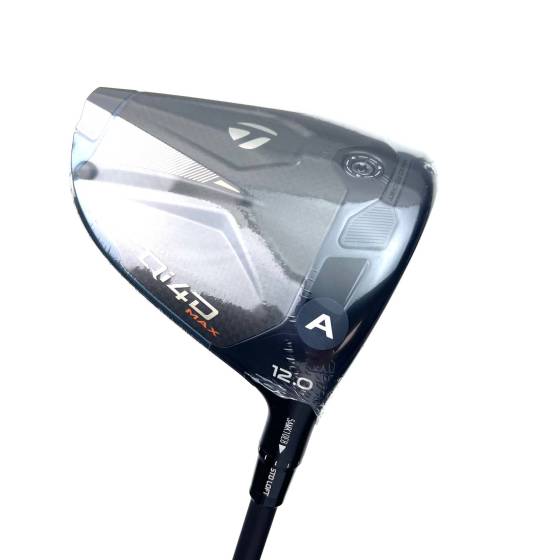 New Taylormade Qi4D Max Driver / 12 Degree / Reax 50 Senior Flex