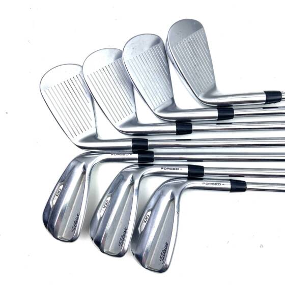 Titleist T100 2021 Irons / 4-PW / AWT Tour White S300 Stiff Flex