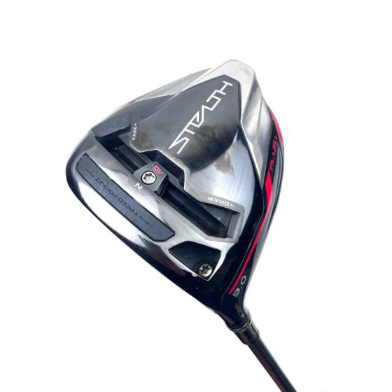 Left Handed Taylormade Stealth Plus Driver / 9 Degree / Hzrdus CB 60g Stiff Flex