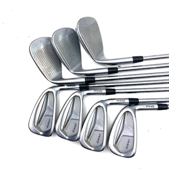 Ping i200 Irons / 5-PW+UW / XP 95 S300 Stiff Flex
