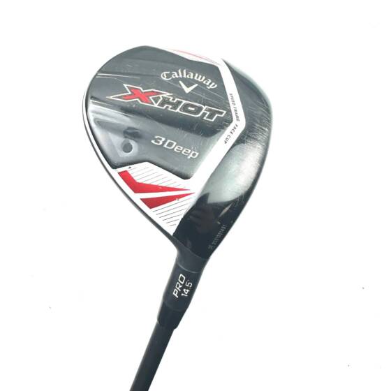 Callaway X Hot Pro Deep 3 Wood / 14.5 Degree / Aldila ATX 85 X-Stiff Flex