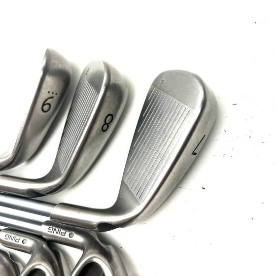 Left Handed Ping G30 Irons / 7-SW + UW / TFC 419 Senior Flex
