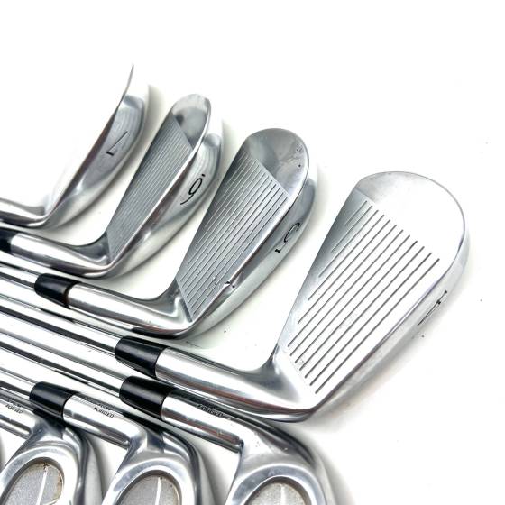 Left Handed Mizuno T-Zoid MX-20 Irons / 4-SW / True Temper Dynmaic Gold Regular Flex