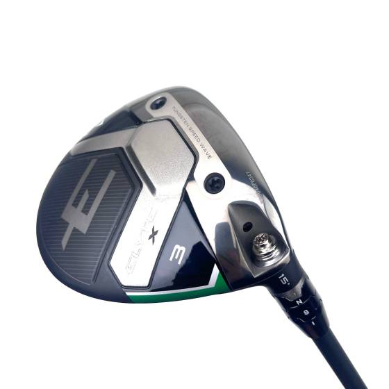 Callaway Elyte X 3 Wood / 15 Degree / Vanquish 5R Regular Flex