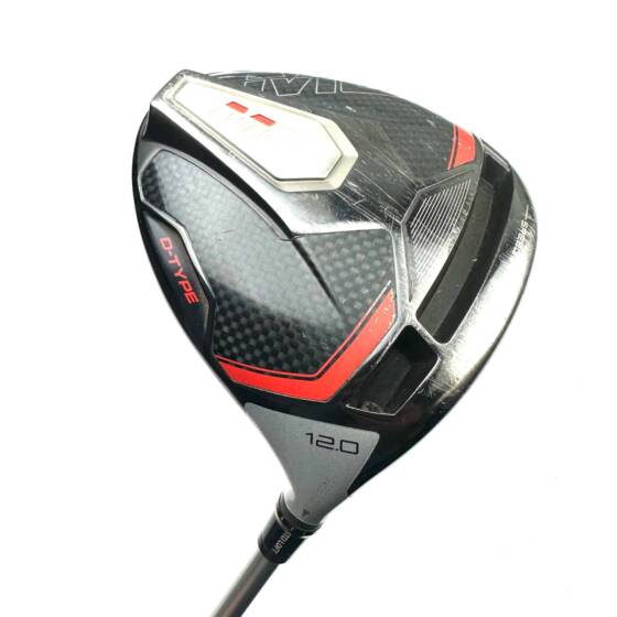 TaylorMade M6 D-Type Driver / 12.0 Degree / Fujikura Atmos Senior Flex