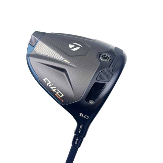 Taylormade QI4D Max Driver / 9 Degree / REAX 50 Stiff Flex