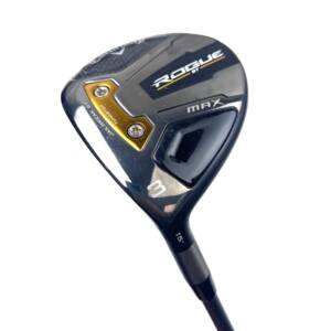 Left Handed Callaway Rogue ST Max 3 Wood / 15 Degree / HZRDUS Smoke IM10 Stiff Flex