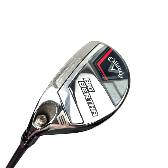 Left Handed Callaway Big Bertha 2023 5 Hybrid / 24 Degree / Cypher 50 Senior Flex