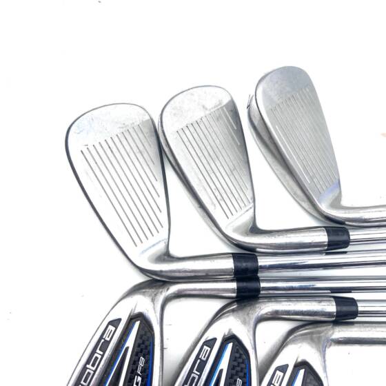 Cobra King F8 One Length Irons / 6-PW / One Flighted Regular Flex