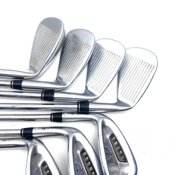 Left Handed Taylormade RAC Irons / 5-SW / R300 Regular Flex