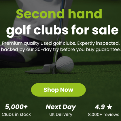 Quality Second hand golf clubs for sale