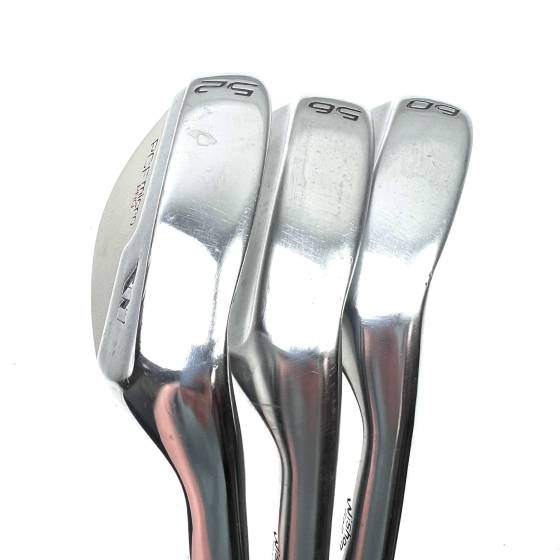 Wishon PCF Micro Pro Wedge Set / 52, 56 & 60 Degree / Apollo Regular Flex