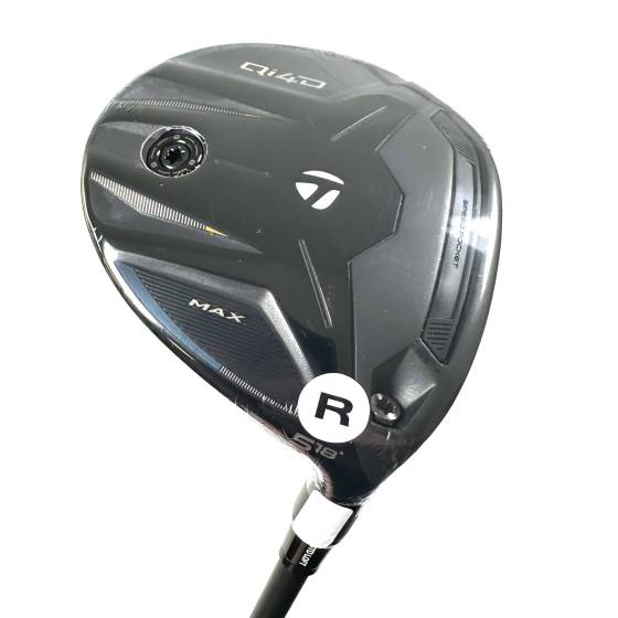 New Taylormade Qi4D Max 5 Wood / 18 Degree / Reax 55 Regular Flex