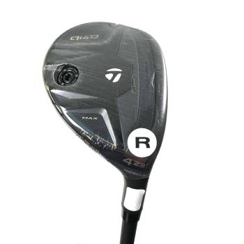 New Taylormade QI4D Max 4 Hybrid / 23 Degree /KBS Reax 50 Regular Flex