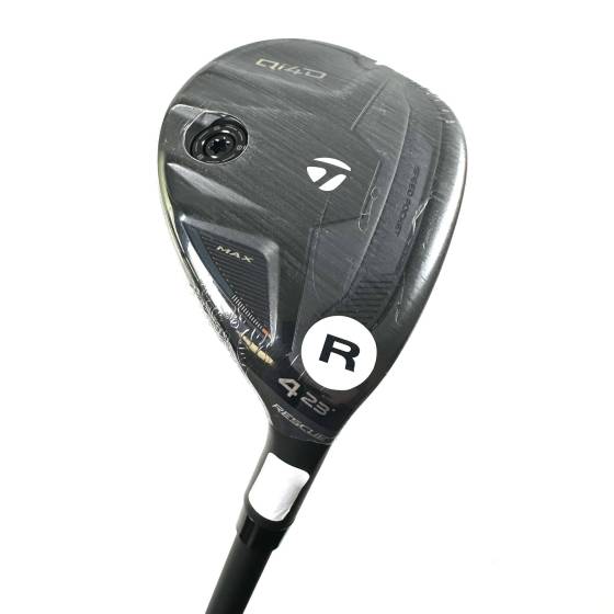 New Taylormade QI4D Max 4 Hybrid / 23 Degree /KBS Reax 50 Regular Flex