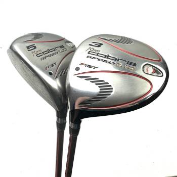 Left Handed Cobra King Speed LD Fairways / 3 & 5 Wood / Regular Flex