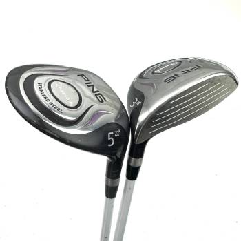 Ping Rhapsody Fairways Set / 3 Wood & 5 Wood / Ping ULT 129 Ladies