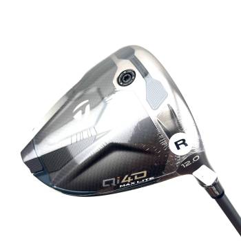 New Taylormade QI4D Max Lite Driver / 12 Degree / Reax 40R Regular Flex