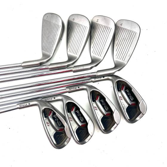 Left Handed Ping G20 Irons / 4-SW / Ping CFS Regular Flex