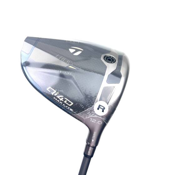 New Taylormade QI4D Max Lite Driver / 12 Degree / Reax 40R Regular Flex
