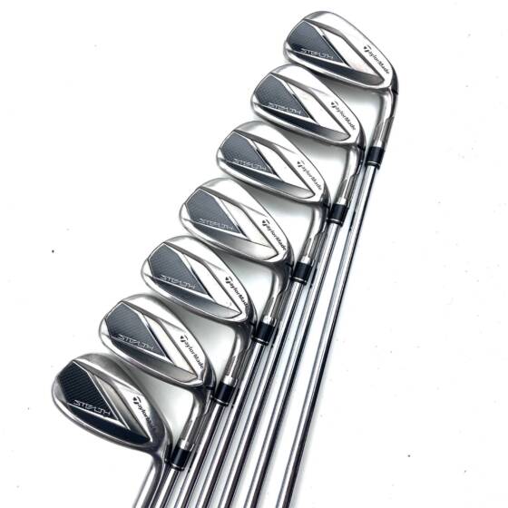 Taylormade Stealth Irons / 5-SW / KBS Max MT 85 Stiff Flex