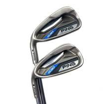 Left Handed Ping G30 Irons / 7-SW + UW / TFC 419 Senior Flex