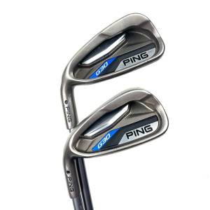Left Handed Ping G30 Irons / 7-SW + UW / TFC 419 Senior Flex
