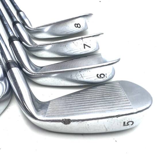 Left Handed Taylormade RAC Irons / 5-SW / R300 Regular Flex