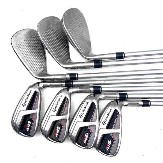 Taylormade M6 Irons / 6-SW+AW / Tensei Orange CK Series Regular Flex