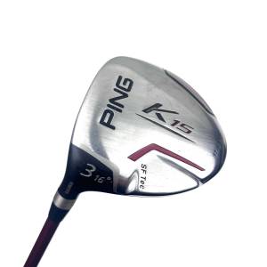 Left Handed Ping K15 3 Wood / 16 Degree / TFC 149 Regular Flex