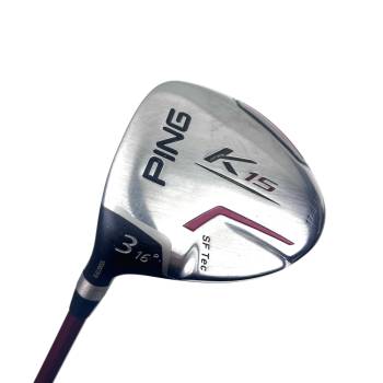 Left Handed Ping K15 3 Wood / 16 Degree / TFC 149 Regular Flex