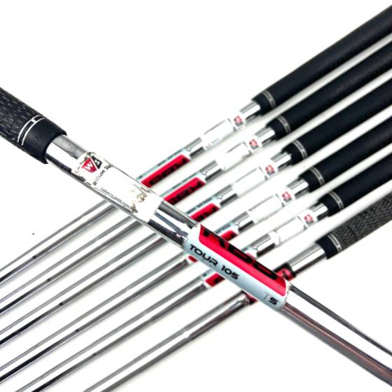 Wilson Staff D7 Irons / 4-PW / KBS Tour 105 Stiff Flex
