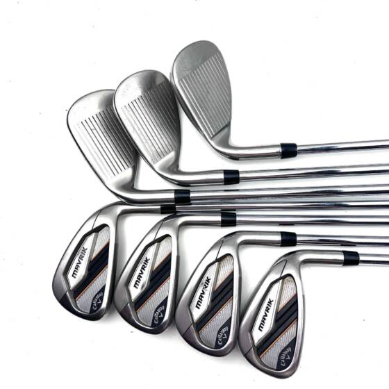 Callaway Mavrik Irons / 5-GW / True Temper XP 105g Stiff Flex