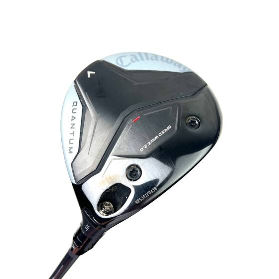 Callaway Quantum Max 3 Wood / 15 Degree / Denali Frost 60 Regular Flex