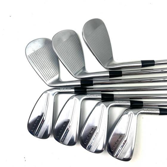 Cobra King Forged Tec One Length 2022 Irons / 4-PW / KBS $-Taper Lite Stiff Flex
