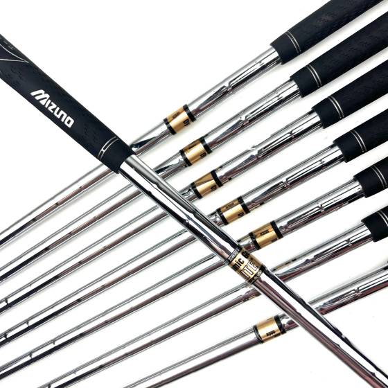 Left Handed Mizuno T-Zoid MX-20 Irons / 4-SW / True Temper Dynmaic Gold Regular Flex