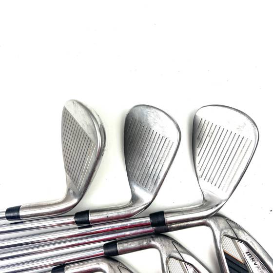 Left Handed Callaway Mavrik Irons / 5-SW / Elevate 95 Regular Flex