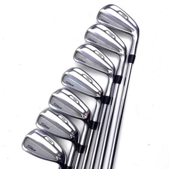 Titleist T100 2021 Irons / 4-PW / AWT Tour White S300 Stiff Flex